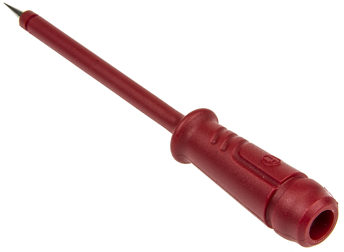 Hirschmann Fixed Test Probe, 2mm Tip, 60V dc, 4mm Socket, 1A