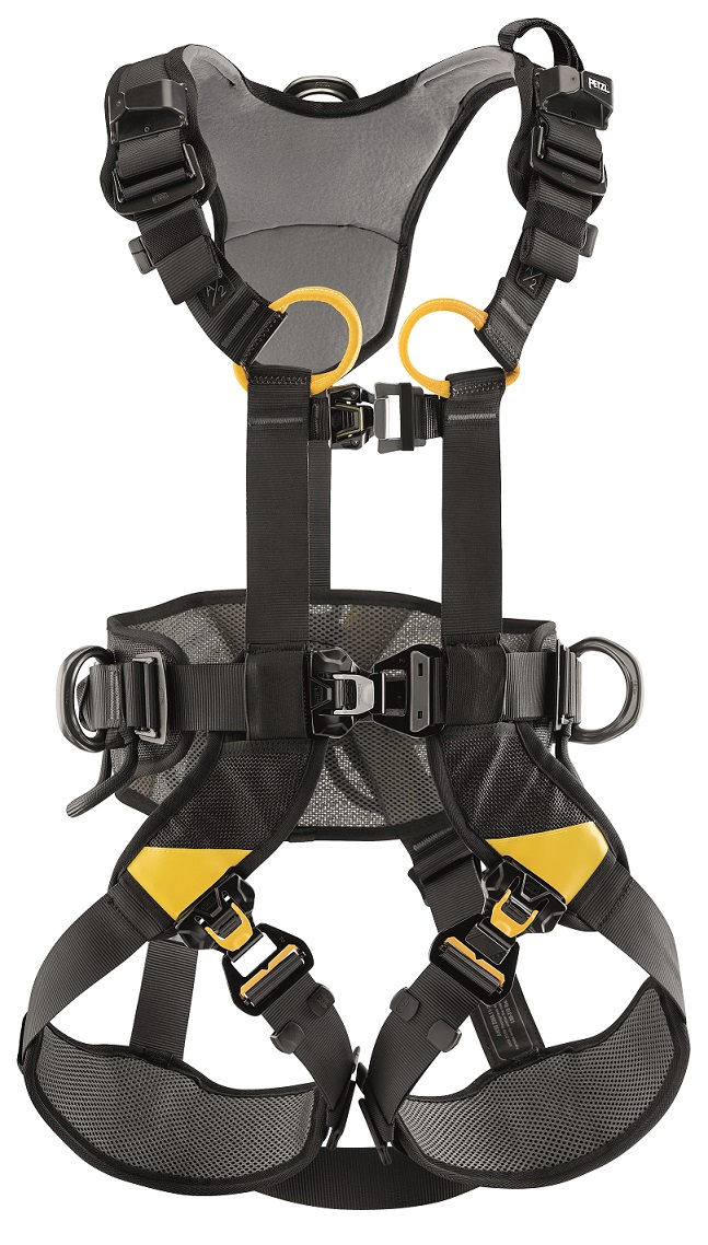 Petzl C072CA00 Rear, Side Attachment Fall Arrest Harness, S