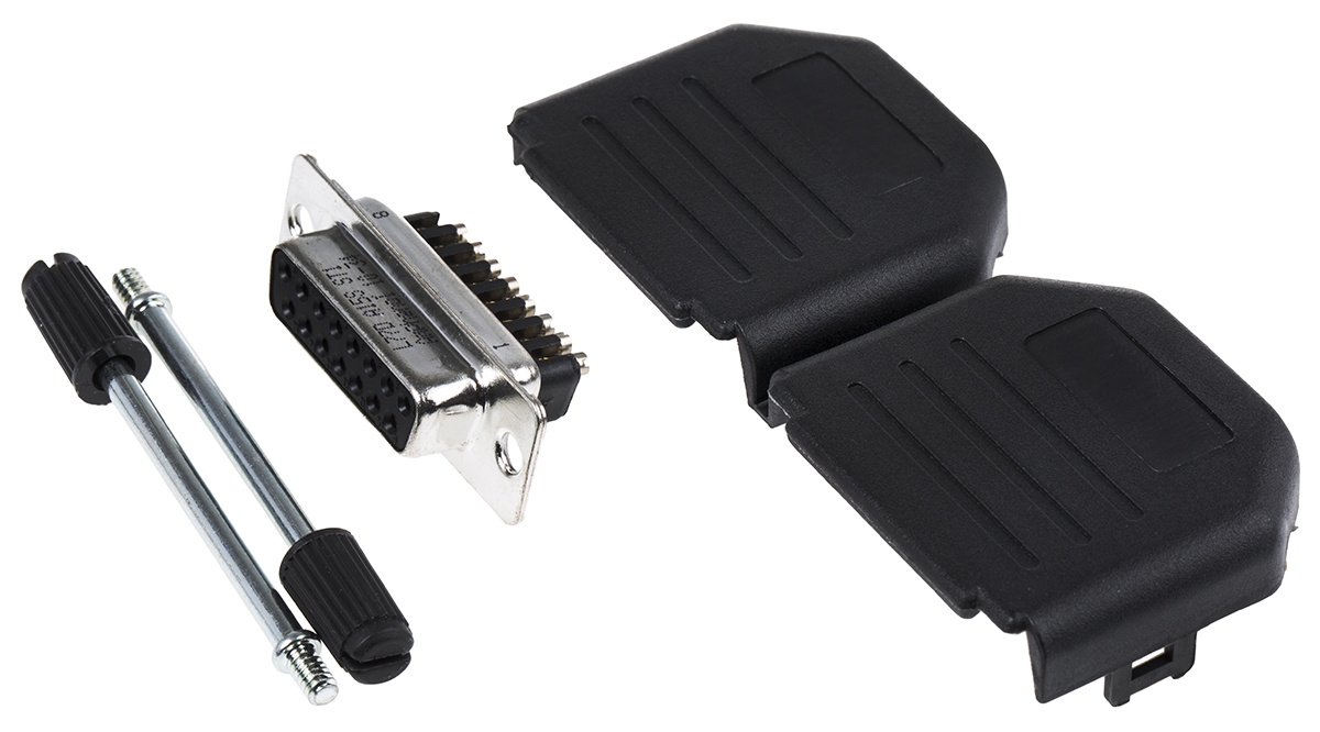 Amphenol Communications Solutions D-ST 15 Way Cable Mount D-sub Connector Socket