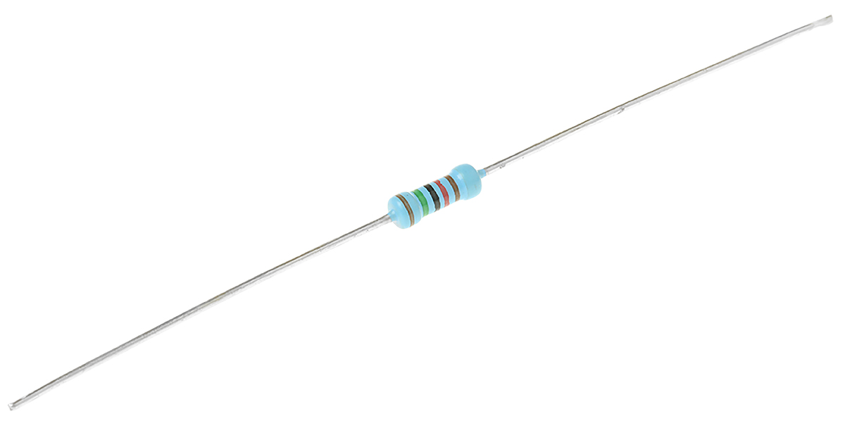 Vishay MBB0207 Series Axial Thin Film Fixed Resistor 15kΩ ±1% 0.6W ±50ppm/°C