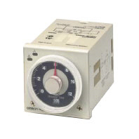 Omron H3CR Series DIN Rail Mount Timer Relay, 200 → 240V ac, 1-Contact, 0.5 → 120s, SPST
