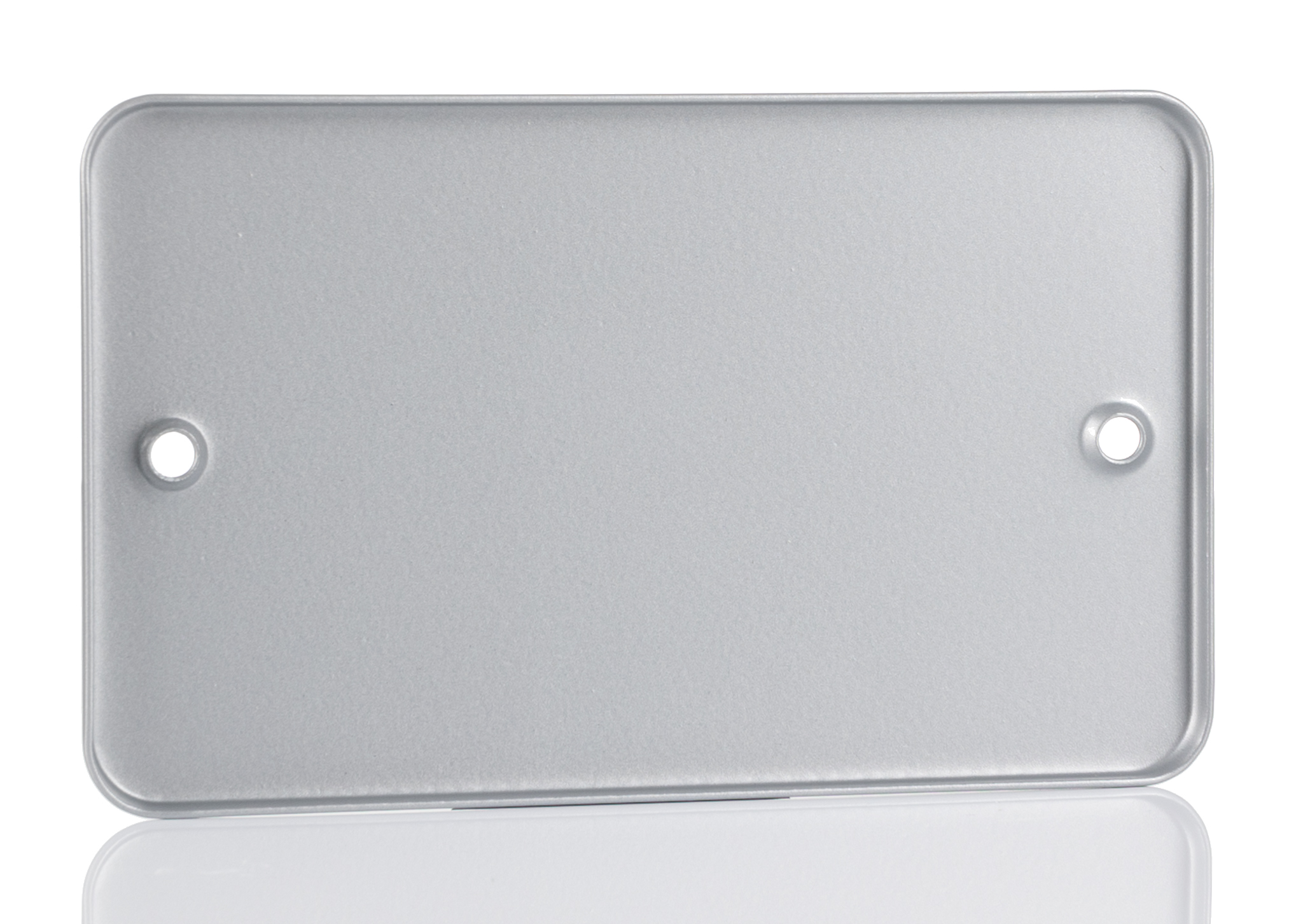RS PRO Grey 2 Gang Blanking Plate