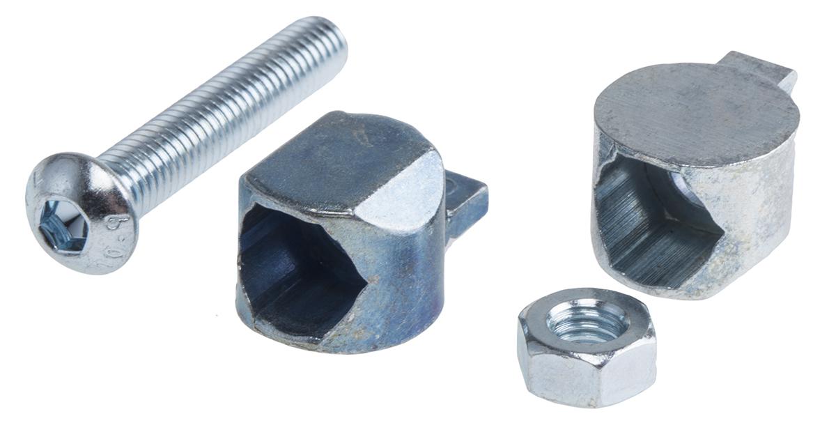 RS PRO Universal Connector, Connecting Component, Strut Profile 30 mm, Groove Size 6mm