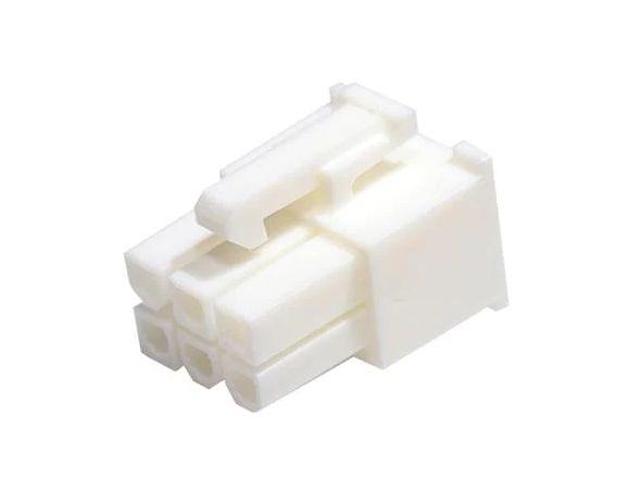Molex, Mini-Fit Female Crimp Connector Housing, 4.2mm Pitch, 6 Way, 2 Row