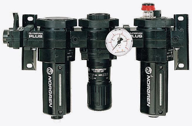 Norgren G 3/4 FRL, Automatic Drain, 40μm Filtration Size - Without Pressure Gauge