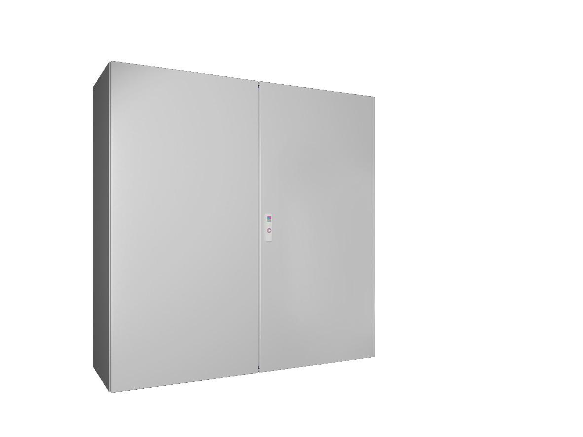 Rittal AX Series Sheet Steel Wall Box, IP55, 1200 mm x 1200 mm x 400mm