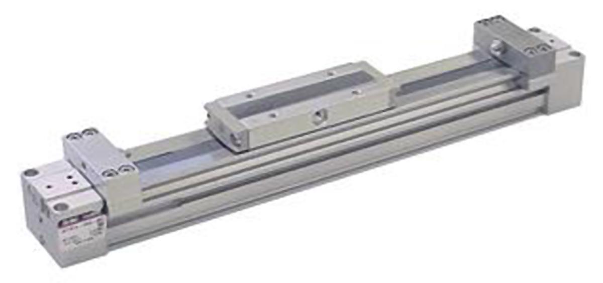 SMC Double Acting Rodless Actuator 800mm Stroke, 25mm Bore