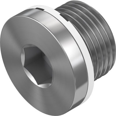 Festo 3/8 in Male Galvanised Steel Blanking Plug