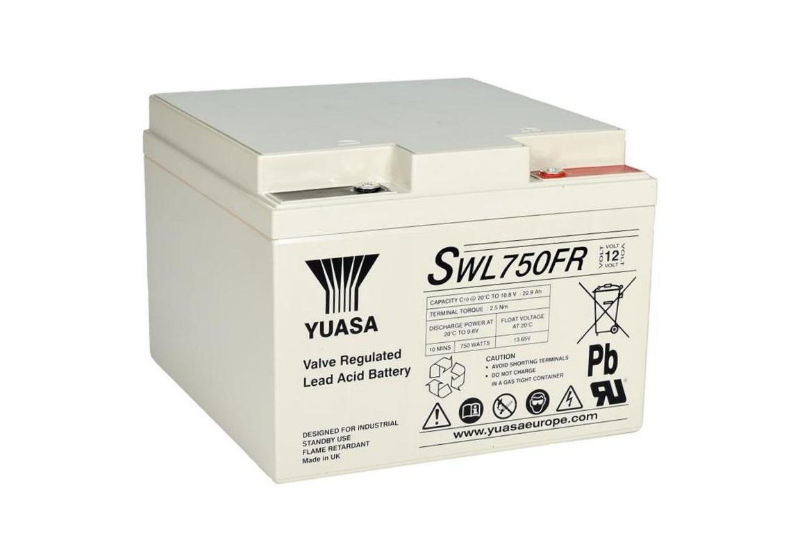 Yuasa 12V M5 Lead Acid Battery, 25Ah