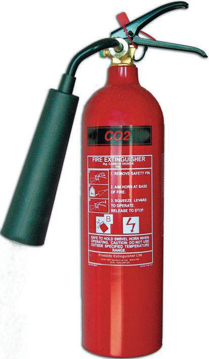 Fireblitz 5kg Carbon Dioxide Fire Extinguisher for Electrical (B, E)