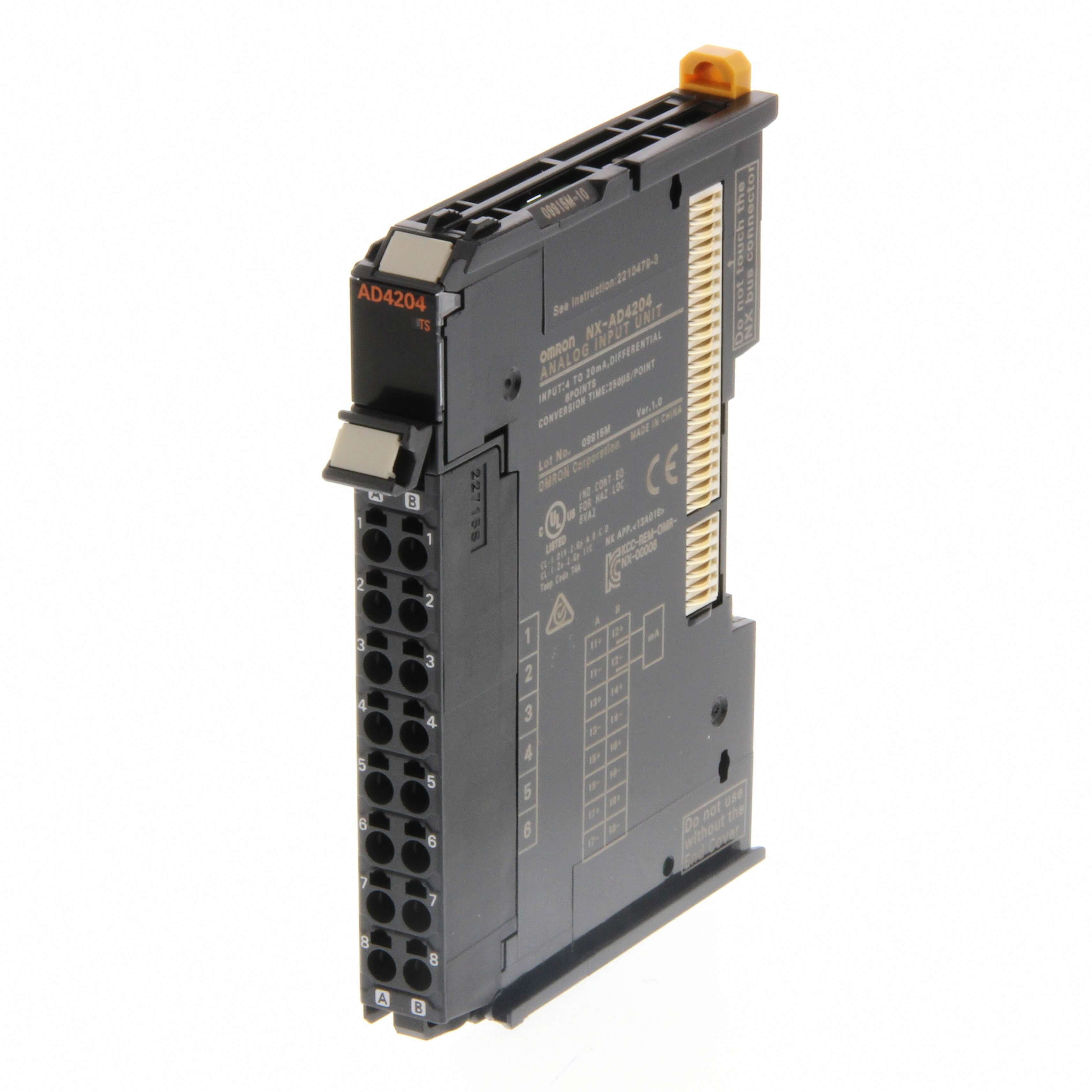 Omron NX-AD Series Analog Input Module for Use with NX Controller, Analog