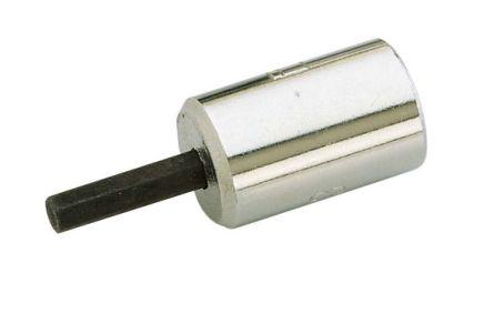 SAM 1/4 in Drive Bit Socket, Hex Bit, 3mm, 31 mm Overall Length