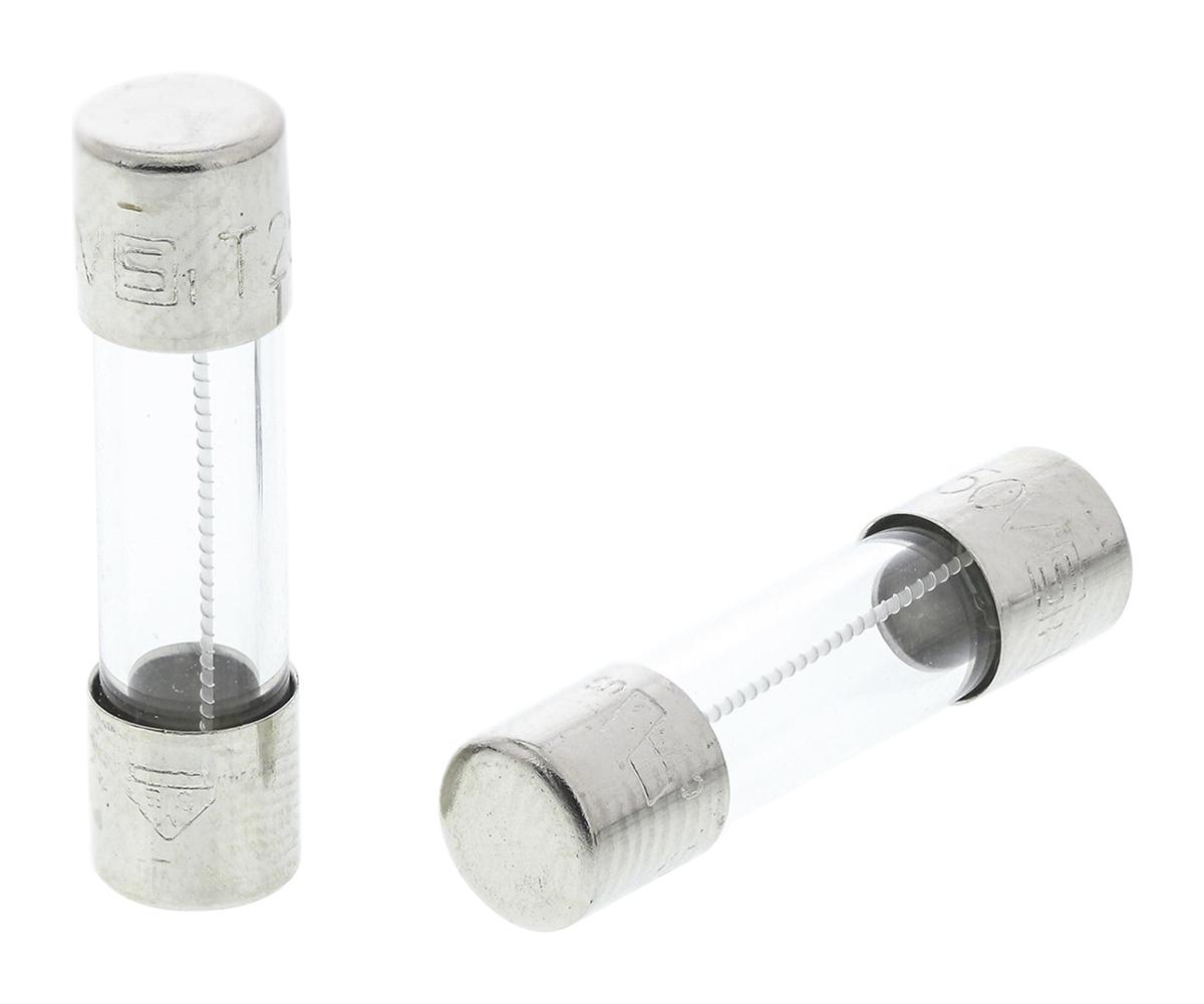 Schurter 250mA T Glass Cartridge Fuse, 5 x 20mm