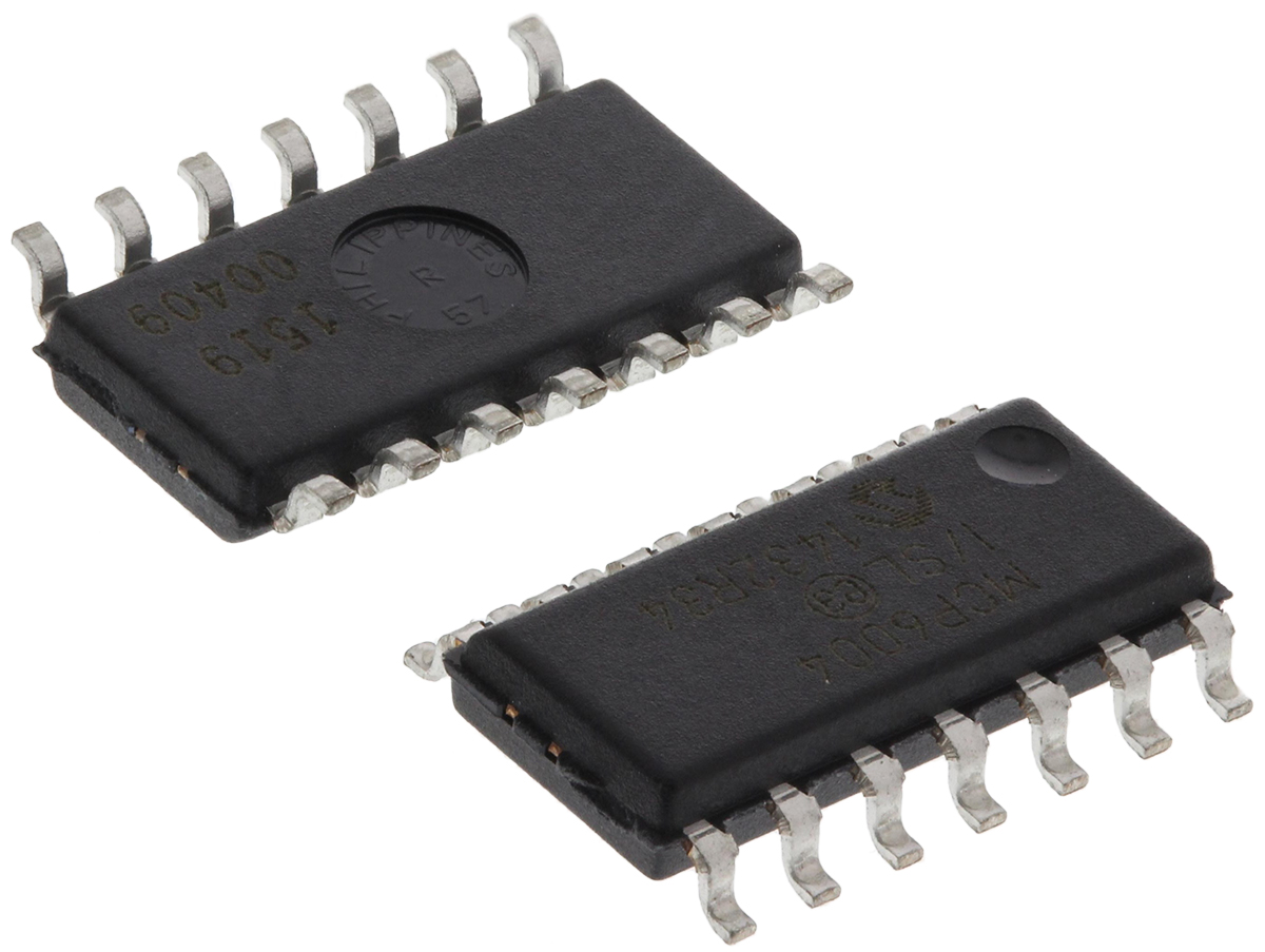 MCP6004-I/SL Microchip, Operational Amplifier, 1 MHz, 14-Pin 6 V SOIC