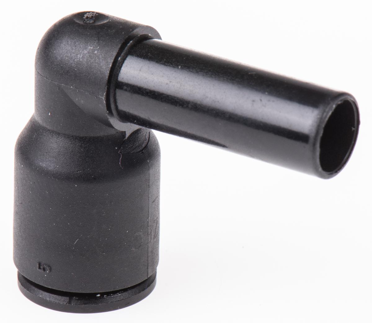 Legris LF3000 Series Elbow Tube-toTube Adaptor, Push In 8 mm to Push In 8 mm, Tube-to-Tube Connection Style