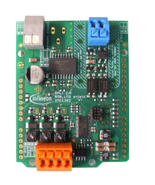 Infineon KIT-XMC-LED-DALI-20-RGB Arduino Evaluation Board KITXMCLEDDALI20RGBTOBO1