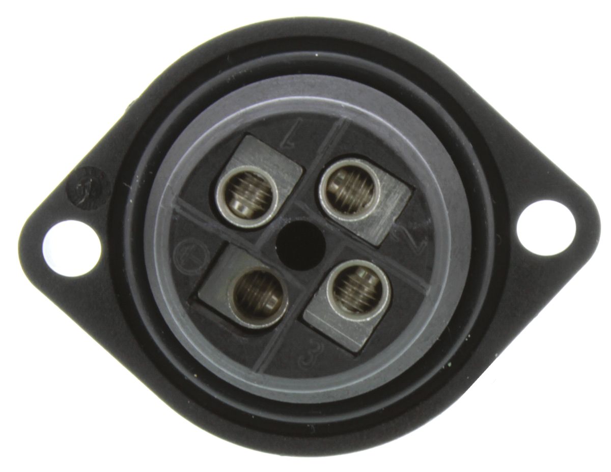 Hirschmann Circular Connector, 3 Contacts, Flange, 21.5 mm Connector, Socket, Female, IP67, CA Series