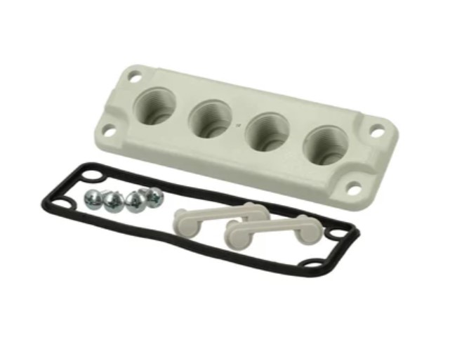 Fibox Structural System Cable Management 30mm Internal Width 120mm Internal Height, 137.5mm L