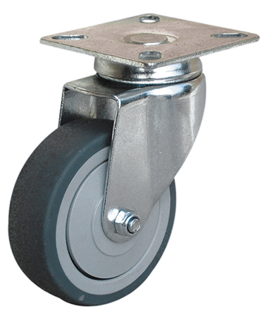 Guitel Hervieu Swivel Castor Wheel, 70kg Capacity, 100mm Wheel