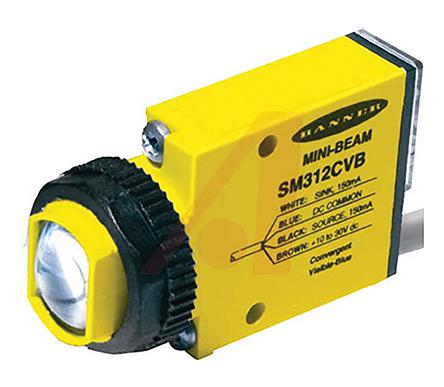 Banner Through Beam Photoelectric Sensor, Block Sensor, 3 m Detection Range
