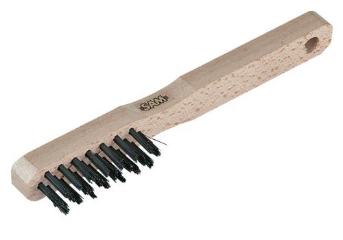 SAM Steel Wire Brush, For Cleaning Metallic Surfaces