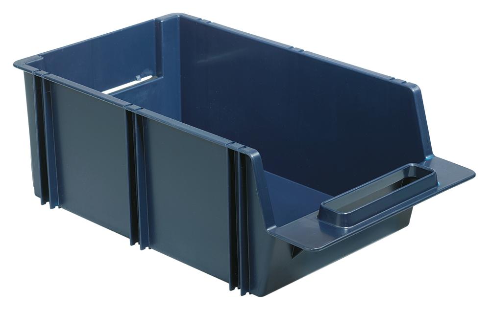 Raaco PP Storage Bin, 375mm x 210mm x 136mm, Blue