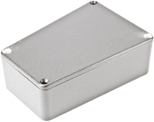 Hammond 1590 Series Black Die Cast Aluminium Enclosure, IP54, Black Lid, 112 x 61.5 x 39.2mm