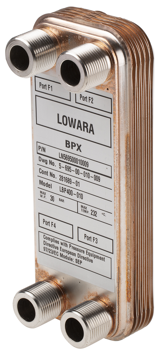 Xylem Liquid Heat Exchanger, 214.5 x 80.7 x 24.1mm