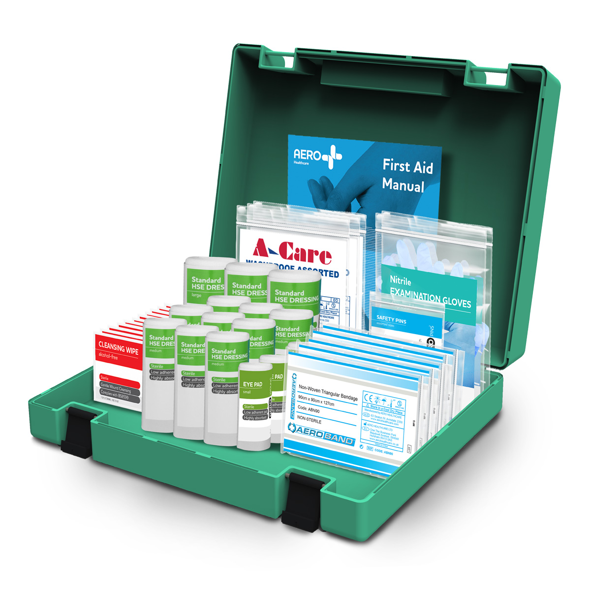 RS PRO First Aid Kit for 20 Person/People, Carrying Case