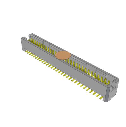 Samtec TFML Series Vertical Surface, Through Hole PCB Header, 60 Contact(s), 1.27 mm Pitch, 2 Row, Shrouded
