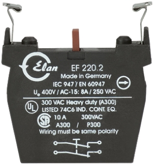 Schmersal for Use with NDR E-Stop, 2NC
