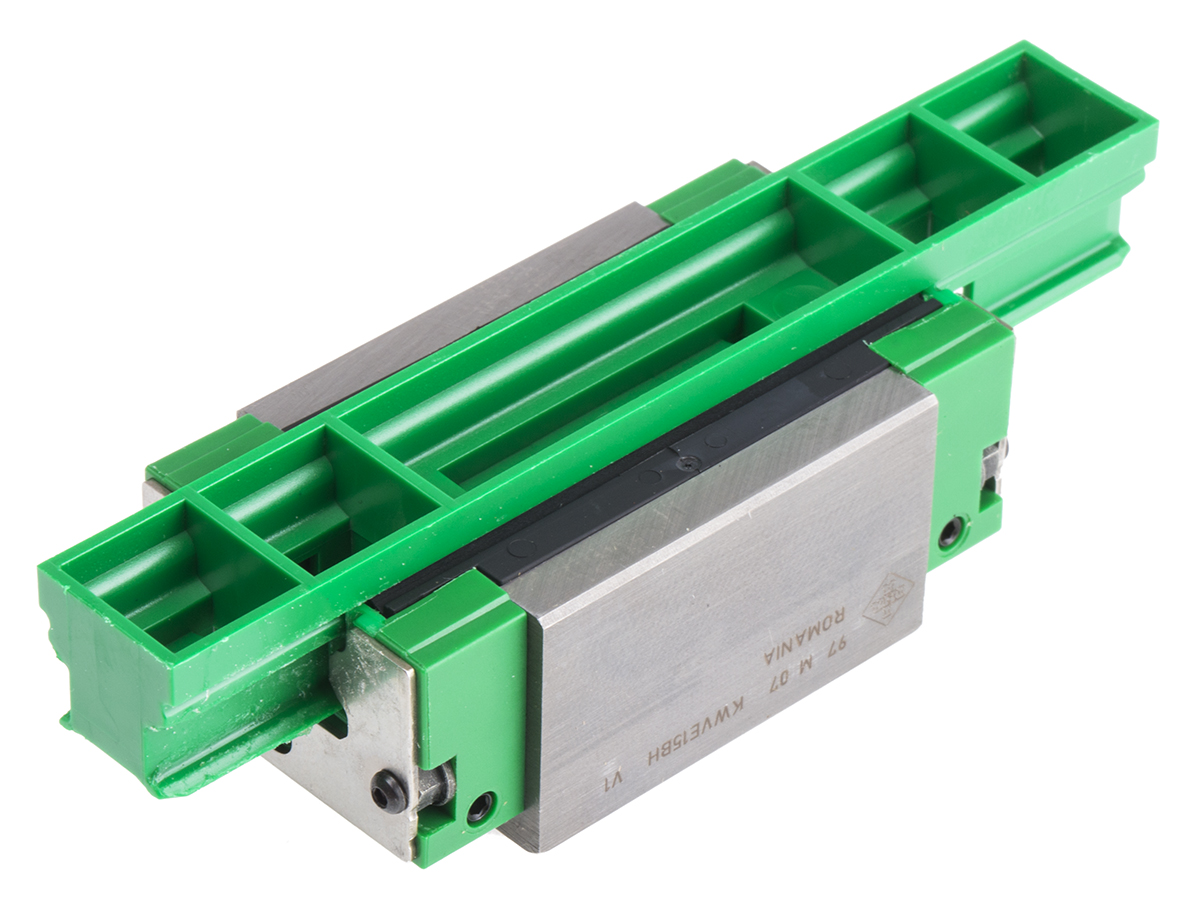 INA Linear Guide Carriage KWVE15, 7200N Dynamic Load, 15mm Rail Width
