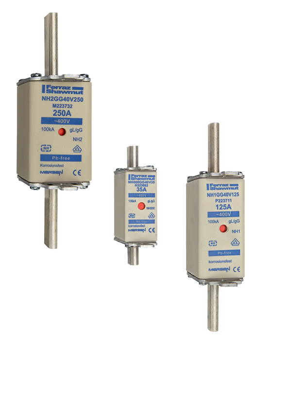 Mersen 63A NH Fuse, NH2, 400V ac