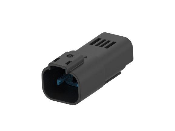 TE Connectivity, Superseal Pro Automotive Connector Plug Black Cable Mount 3 Way, Cable Termination 1-2356631-4