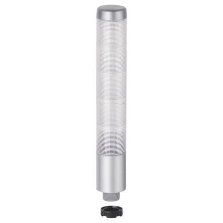 Werma Kompakt 37 Series Multicolour Buzzer Signal Tower, 5 Lights, 24 V ac/dc, Base Mount