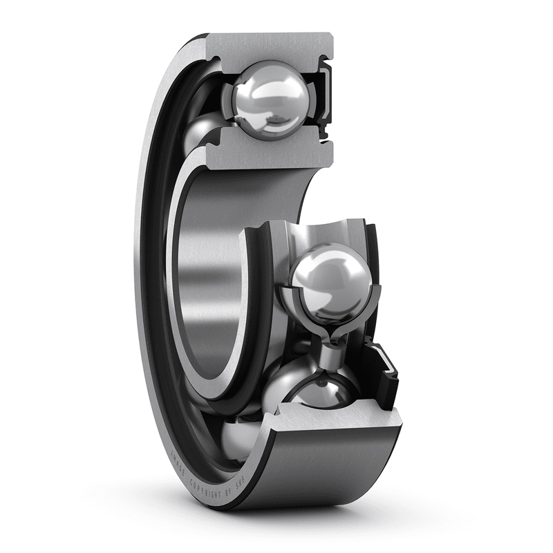 SKF 6302-RSH 1 Row Ball Bearing - 15 mm ID, 42 mm OD