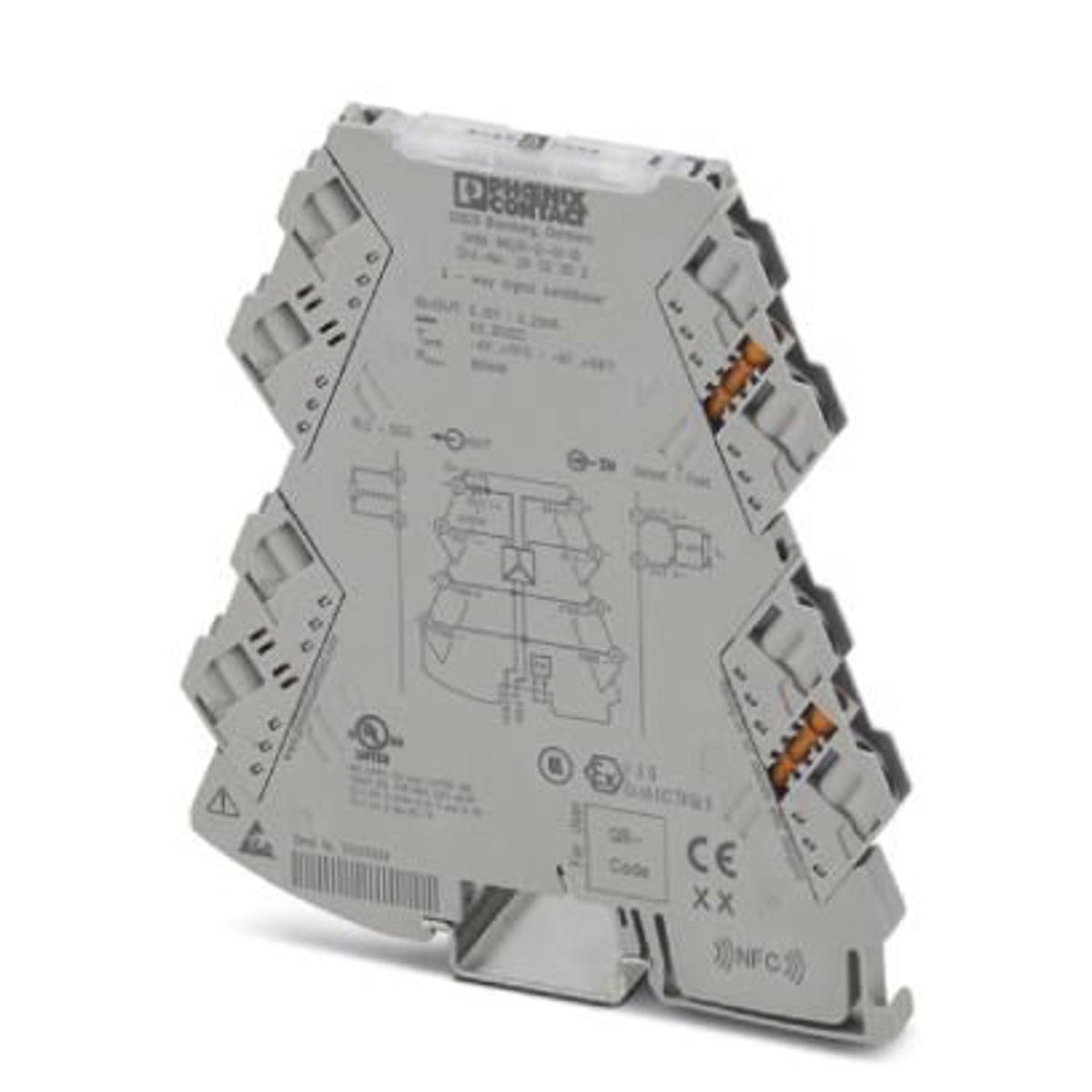 Phoenix Contact MINI MCR Series Signal Conditioner, Voltage Input, Current Output, 9.6 → 30V dc Supply