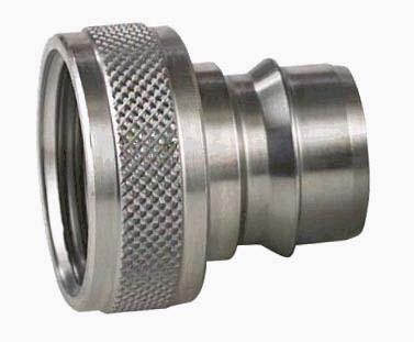 Nito Hose Connector, Straight Threaded Coupling, BSP 3/4in 3/4in ID, 25 bar