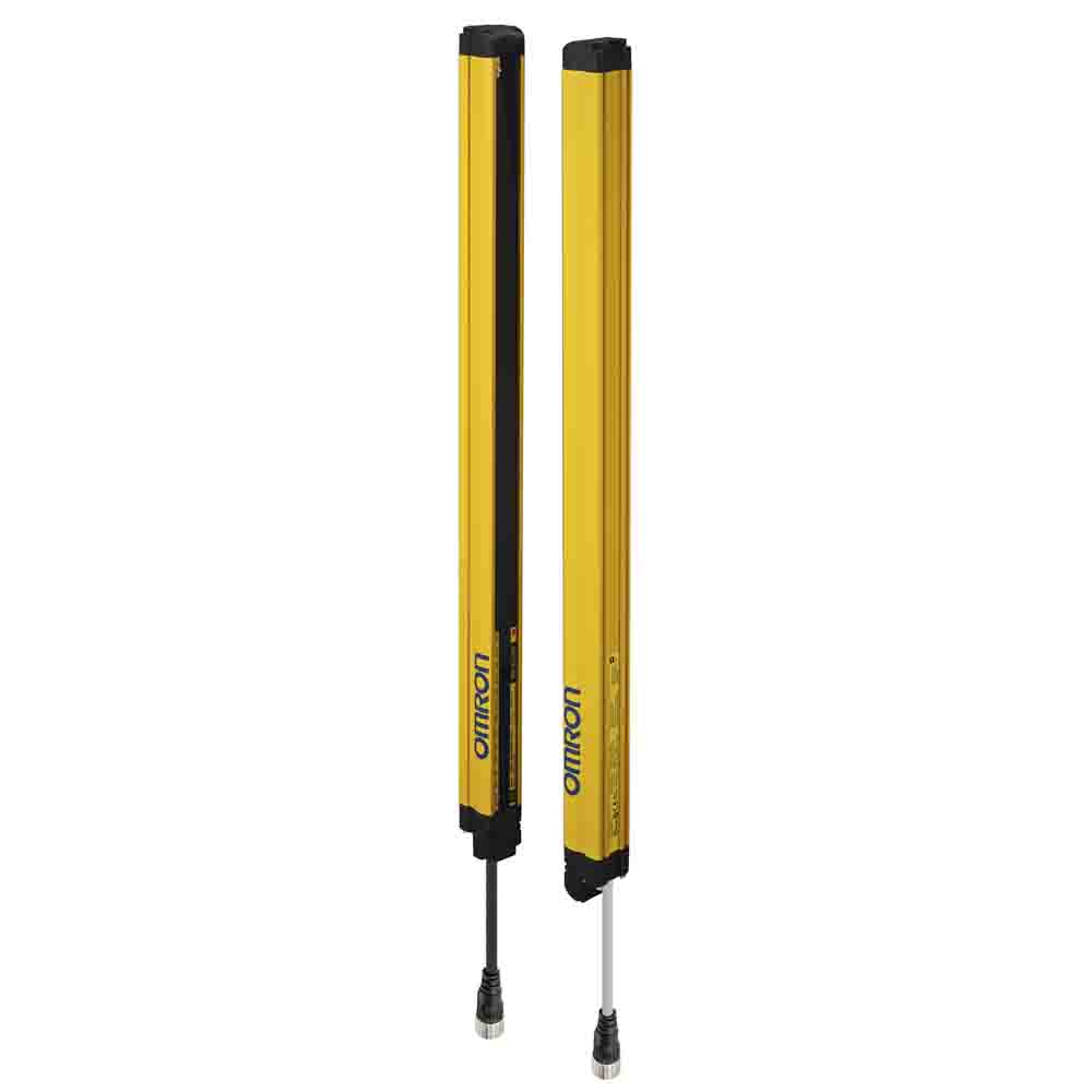 Omron F3SG Series F3SG-R Advance Light Curtain, Sender & Receiver, 15 → 207 Beam(s), 30mm Resolution