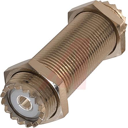Cinch Straight 50Ω Adapter UHF Socket to UHF Socket