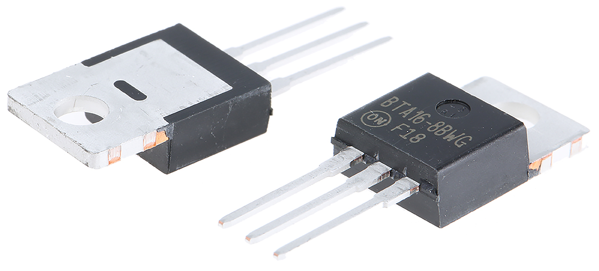 Littelfuse Through Hole, 3-pin, TRIAC, 800V, Gate Trigger 1.7V 800V