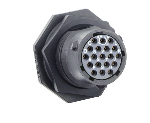 Souriau Sunbank by Eaton Circular Connector, 19 Contacts, Cable, Standard Connector, Socket, Female, IP68, IP69K, UTSX