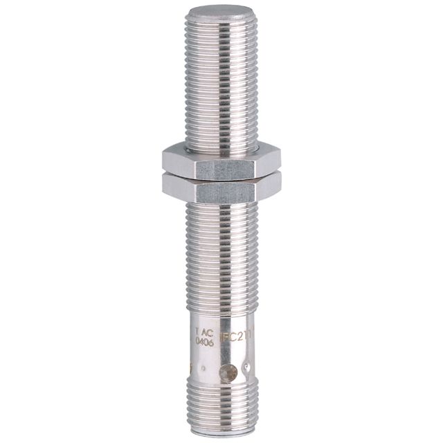 ifm electronic Inductive Threaded Barrel Proximity Sensor, M12, 4 mm Detection, PNP NO, 10 → 36 V dc