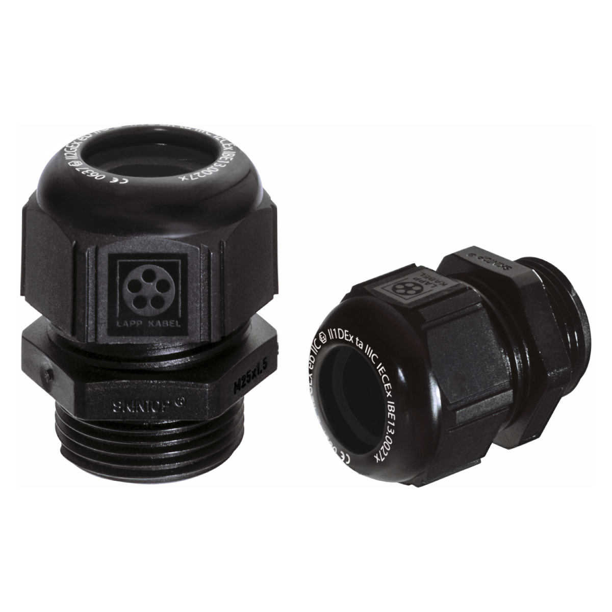 Lapp 5411 Series Black Polyamide Cable Gland, M40 Thread, IP66, IP68