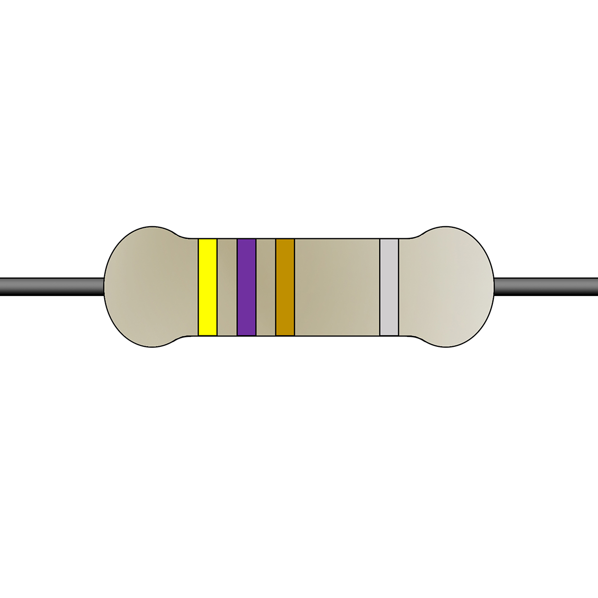 Yageo 470mΩ Wirewound Through Hole Fixed Resistor 7W ±5% PNP7WVJT-91-0R47