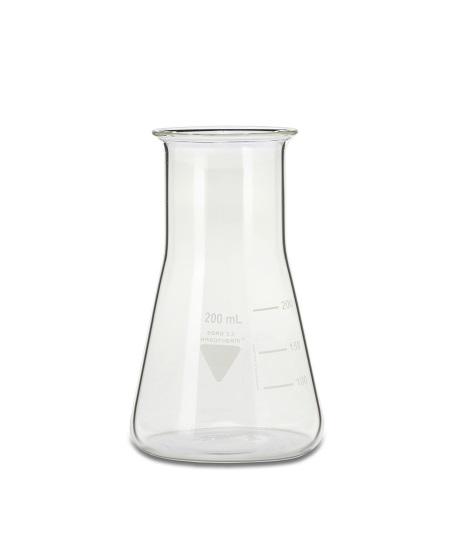 RS PRO Borosilicate Glass 200ml Laboratory Flask