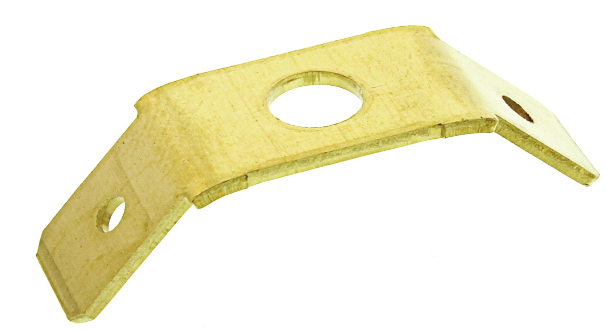 TE Connectivity FASTON .250 Uninsulated Male Spade Connector, PCB Tab, 6.35 x 0.81mm Tab Size