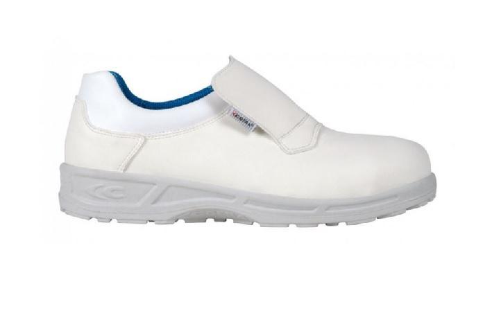 Cofra CADMO Unisex White Toe Capped Safety Shoes, UK 7, EU 41