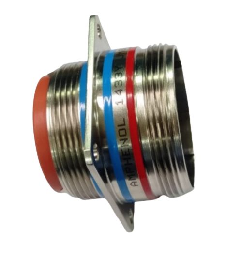 Amphenol India 12 Way MIL Spec Circular Connector Plug, Pin Contacts