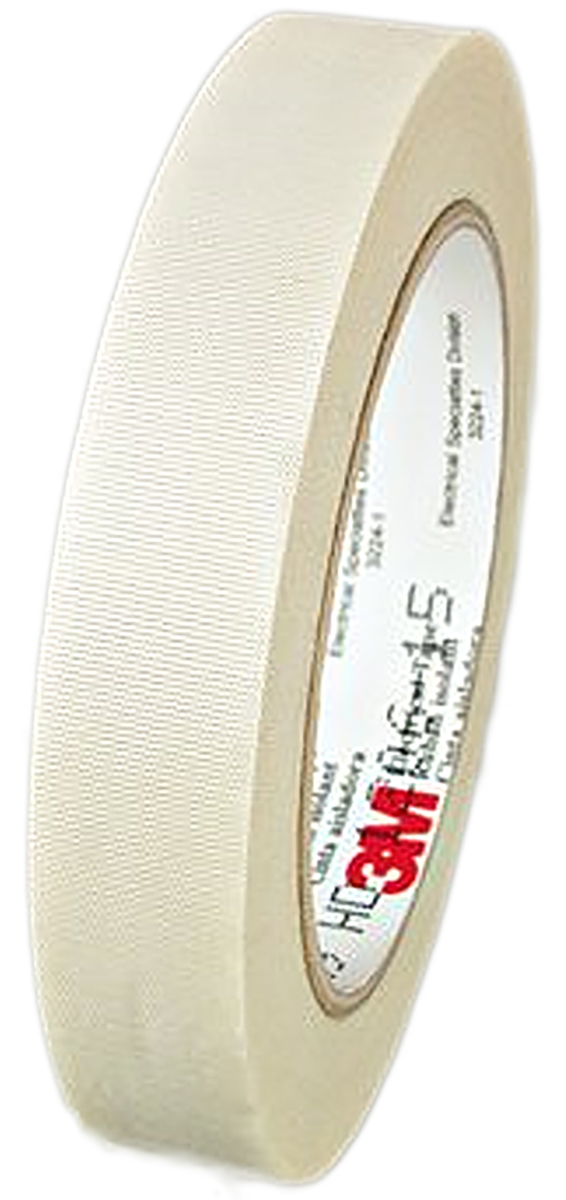 3M T7950 Scotch 79 Cloth Tape, 55m x 50mm, White, Glass Finish
